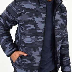 Men’s Camo Puffer Jacket